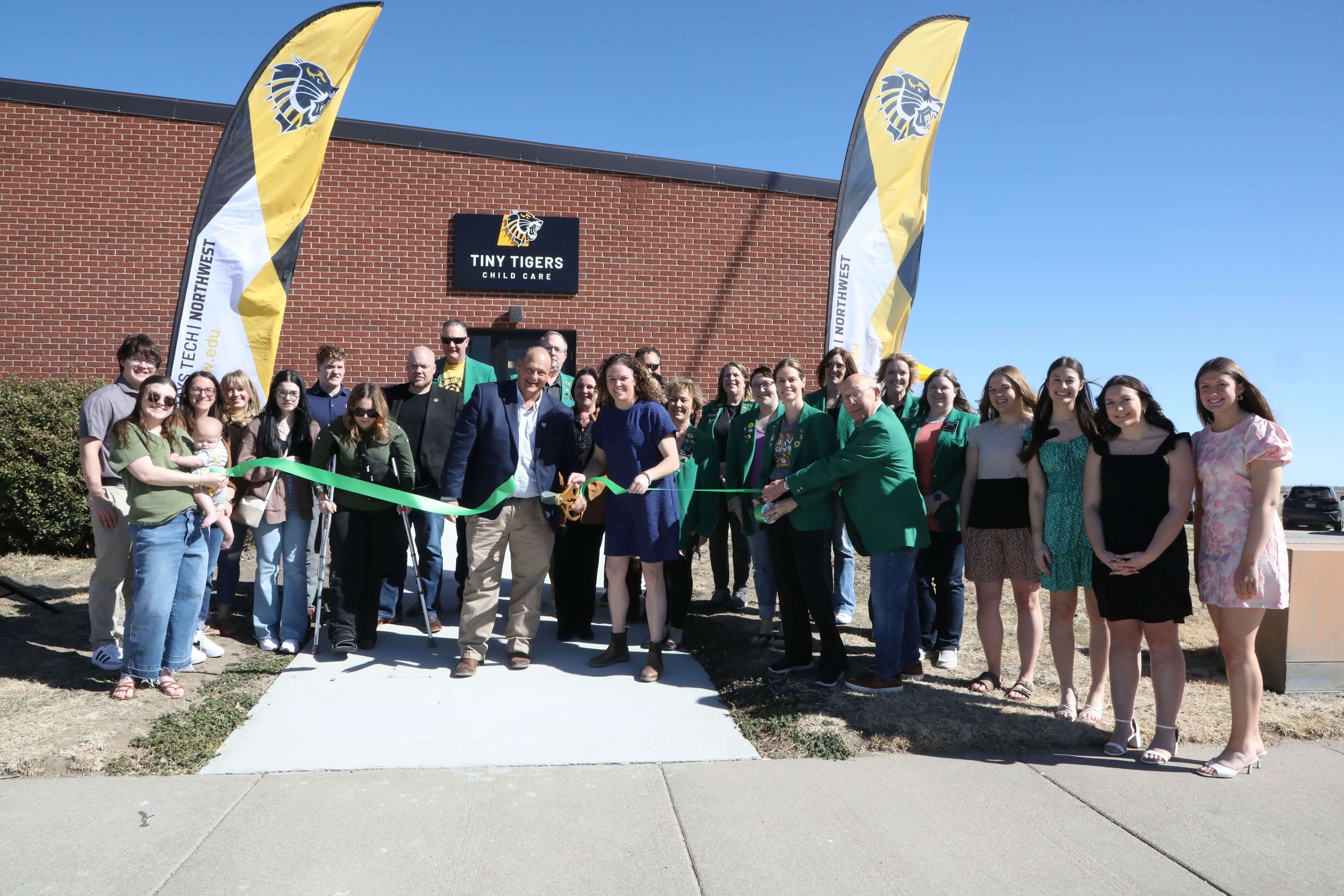 Tiny Tigers Child Care Facility Ribbon Cutting