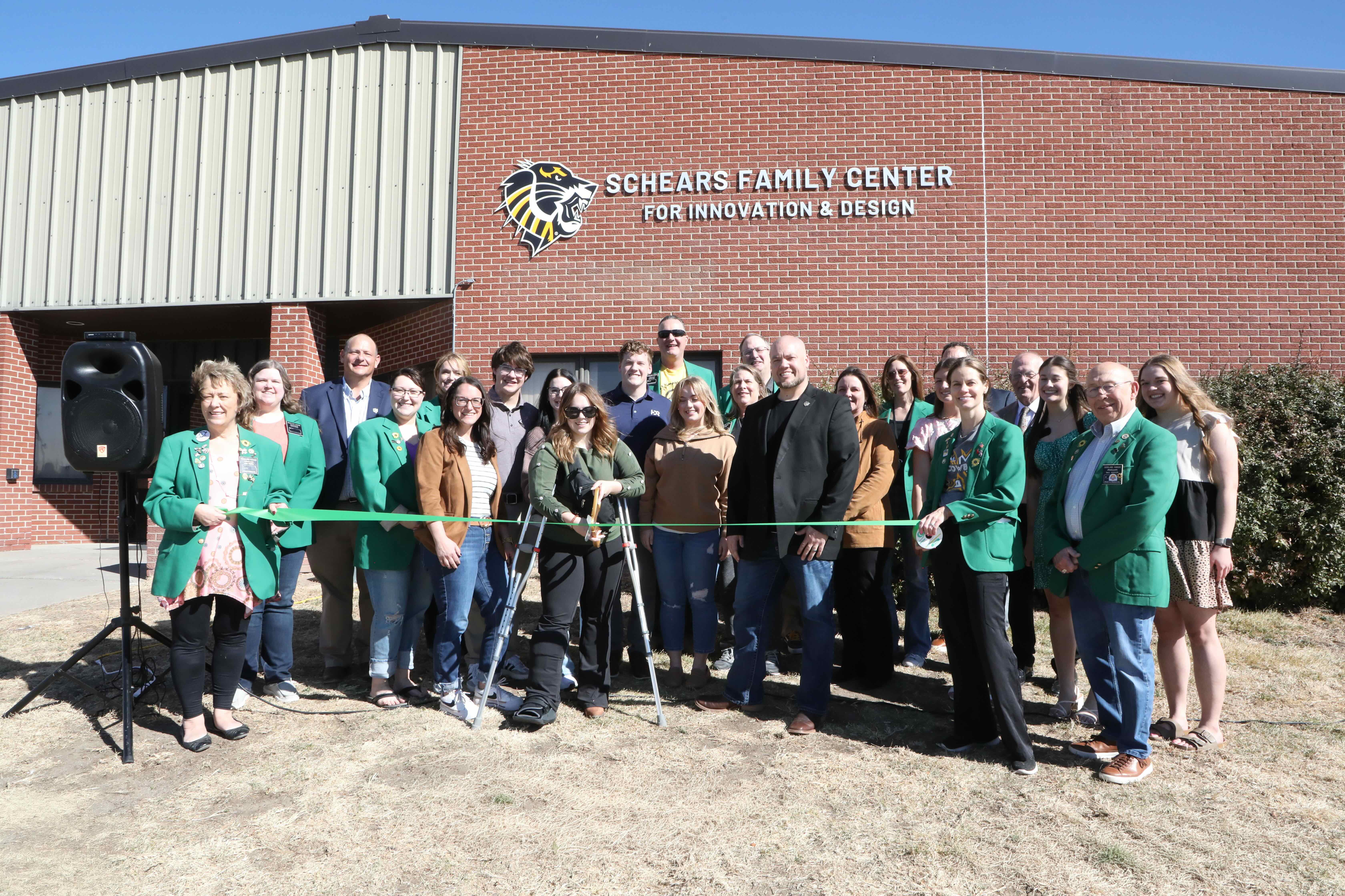 Schears Family Center For Innovation & Design Ribbon Cutting