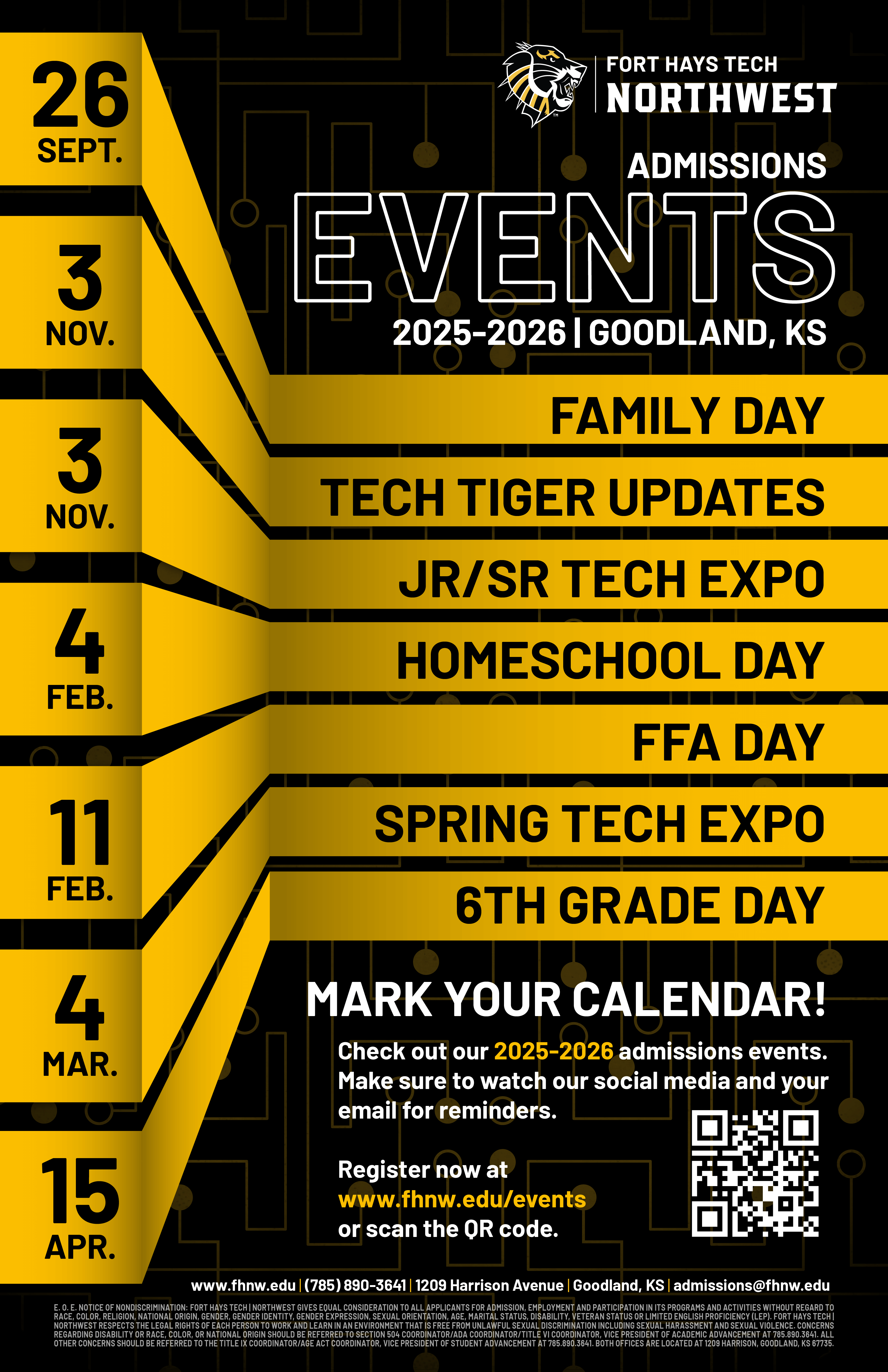 Admissions Events 25-26