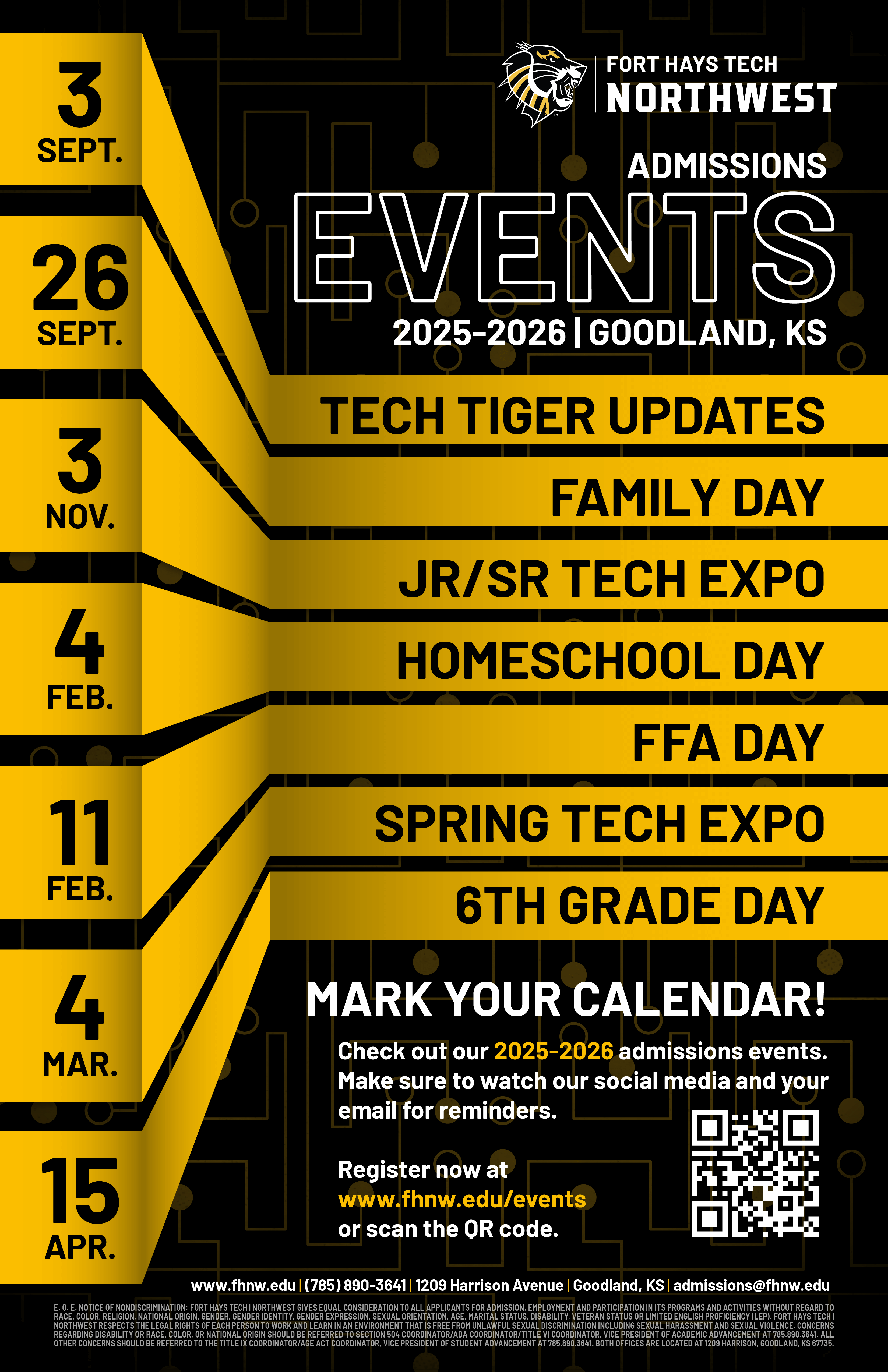 Admissions Events 25-26